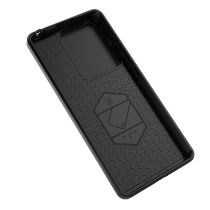 For Xiaomi Redmi Note 13 Pro 4G Global Sliding Camshield TPU + PC Shockproof Phone Case with Holder(Black) - Note 13 Pro Cases by PMC Jewellery | Online Shopping South Africa | PMC Jewellery | Buy Now Pay Later Mobicred