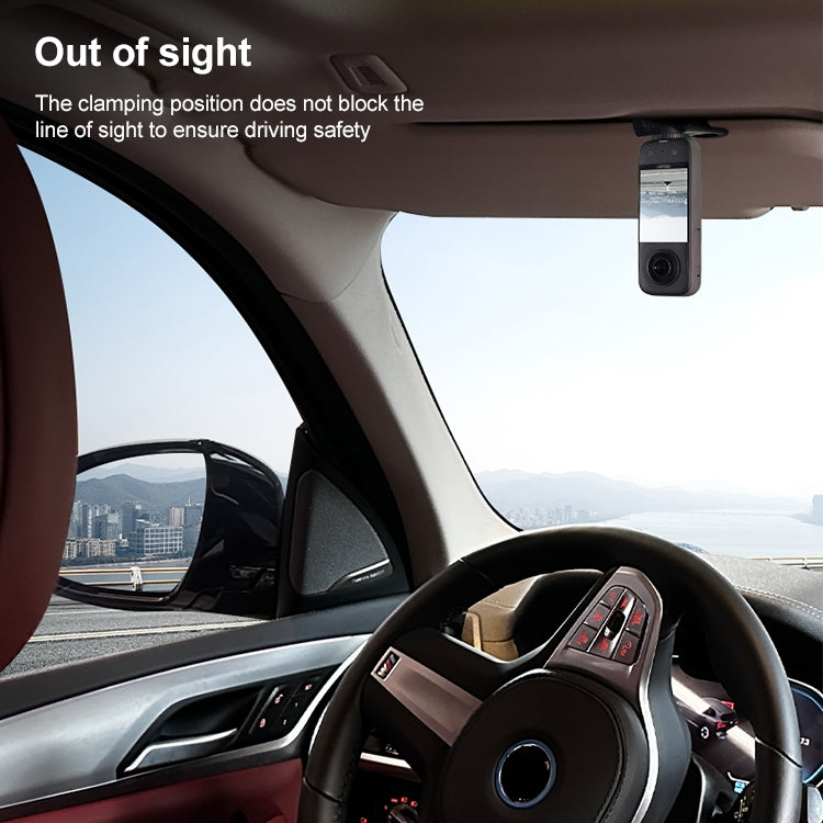 Car Sun Visor Bracket Type A Action Camera Mount - Car Holders by PMC TechLife | Online Shopping South Africa | PMC TechLife | Buy Now Pay Later Mobicred