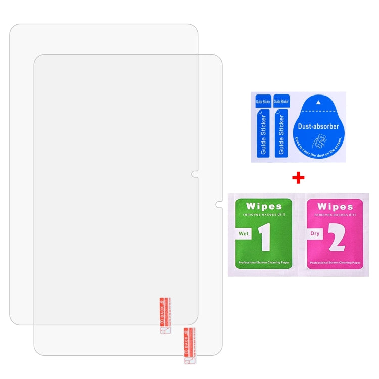 For Blackview Tab 16 Pro 2pcs 9H 0.3mm Explosion-proof Tempered Glass Film - Others by PMC TechLife | Online Shopping South Africa | PMC TechLife