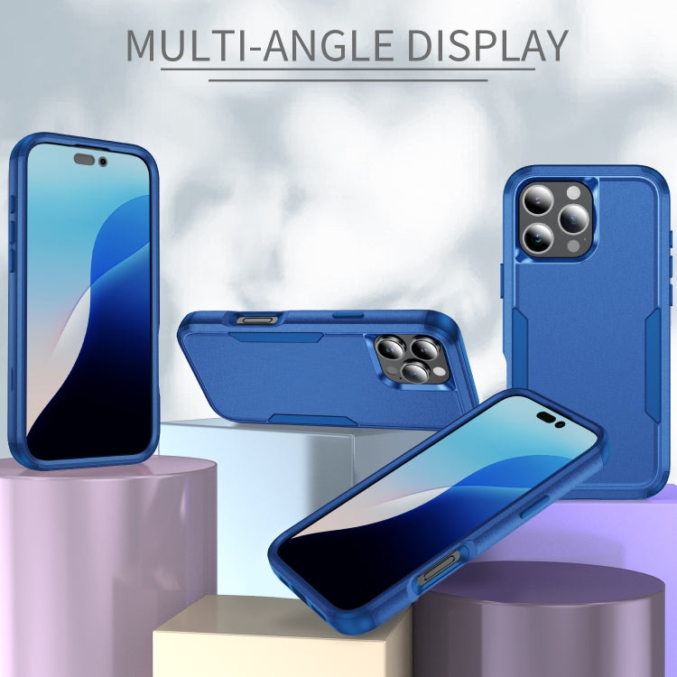 For iPhone 16 Pro Max Commuter Shockproof TPU + PC Phone Case(Royal Blue) - iPhone 16 Pro Max Cases by PMC TechLife | Online Shopping South Africa | PMC TechLife | Buy Now Pay Later Mobicred