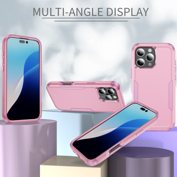 For iPhone 16 Pro Max Commuter Shockproof TPU + PC Phone Case(Pink) - iPhone 16 Pro Max Cases by PMC TechLife | Online Shopping South Africa | PMC TechLife | Buy Now Pay Later Mobicred