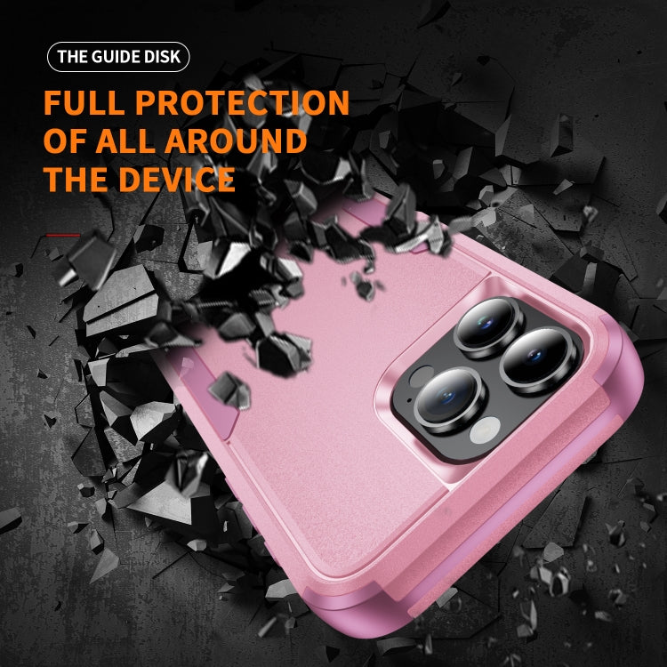For iPhone 16 Pro Max Commuter Shockproof TPU + PC Phone Case(Pink) - iPhone 16 Pro Max Cases by PMC TechLife | Online Shopping South Africa | PMC TechLife | Buy Now Pay Later Mobicred