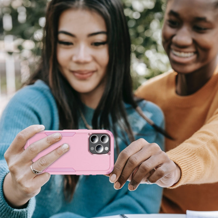 For iPhone 16 Pro Max Commuter Shockproof TPU + PC Phone Case(Pink) - iPhone 16 Pro Max Cases by PMC TechLife | Online Shopping South Africa | PMC TechLife | Buy Now Pay Later Mobicred