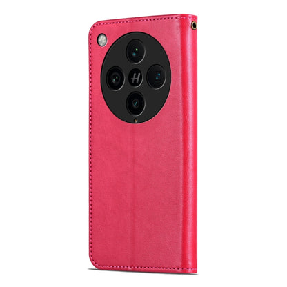 For OPPO Find X8 Pro AZNS Sheepskin Texture Flip Leather Phone Case(Red) - Find X8 Pro Cases by AZNS | Online Shopping South Africa | PMC Jewellery | Buy Now Pay Later Mobicred