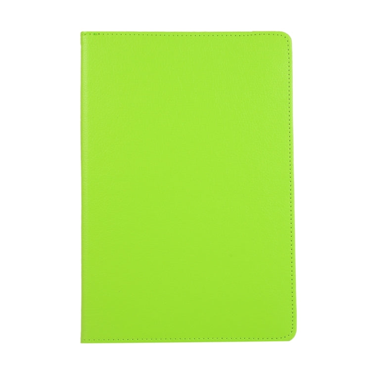 For Samsung Galaxy Tab S9+ / Tab S10+ 360 Degrees Rotation Holder Litchi Texture Leather Tablet Case(Green) - Galaxy Tab S9+ Cases by PMC Jewellery | Online Shopping South Africa | PMC Jewellery | Buy Now Pay Later Mobicred