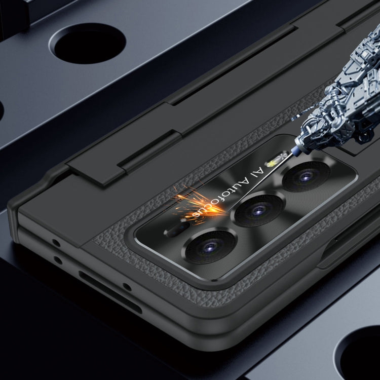 For Honor Magic V2 Shield Series Integrated Folding Phone Case(Light Gold) - Honor Cases by PMC TechLife | Online Shopping South Africa | PMC TechLife | Buy Now Pay Later Mobicred
