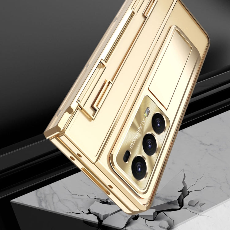 For Honor Magic V2 Phantom Armor Series Integrated Folding Phone Case(Blue) - Honor Cases by PMC TechLife | Online Shopping South Africa | PMC TechLife | Buy Now Pay Later Mobicred