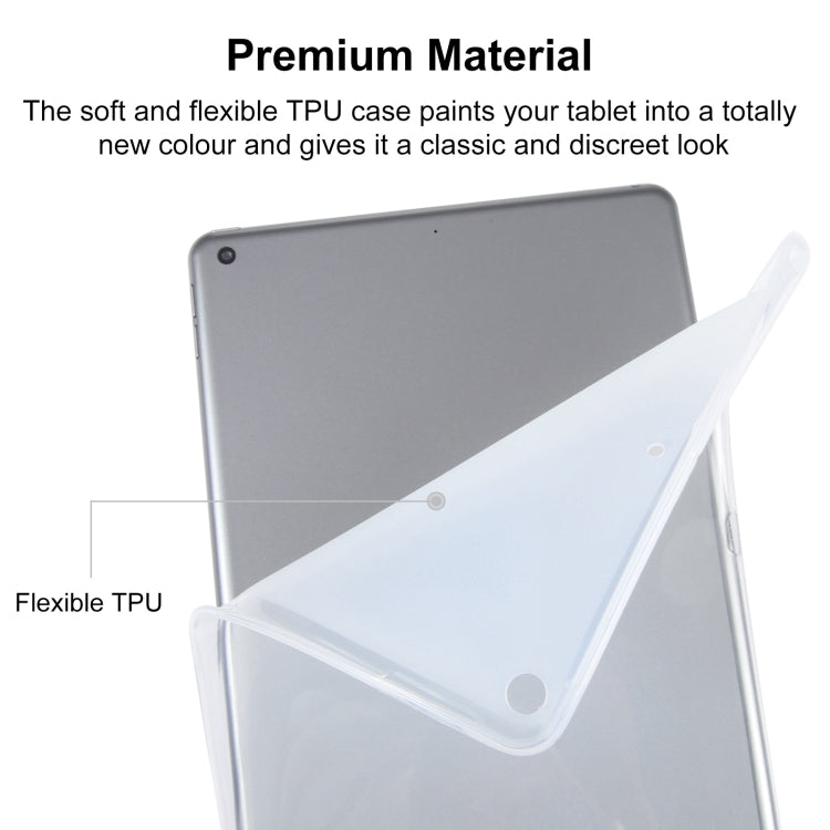 For Samsung Galaxy Tab A9+ 11 inch TPU Tablet Case(Frosted Clear) - Galaxy Tab S9 Cases by PMC Jewellery | Online Shopping South Africa | PMC Jewellery