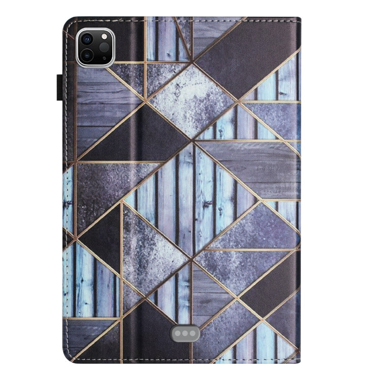 For iPad Pro 11 2024 Sewing Litchi Texture Smart Leather Tablet Case(Marble) - iPad Pro 11 2024 Cases by PMC TechLife | Online Shopping South Africa | PMC TechLife | Buy Now Pay Later Mobicred