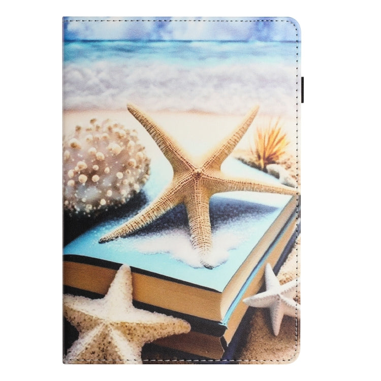 For Amazon Kindle Fire HD 8 2020 2022 Sewing Litchi Texture Smart Leather Tablet Case(Starfish) - Amazon by PMC TechLife | Online Shopping South Africa | PMC TechLife | Buy Now Pay Later Mobicred