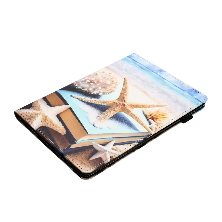 For Amazon Kindle Fire HD 8 2020 2022 Sewing Litchi Texture Smart Leather Tablet Case(Starfish) - Amazon by PMC TechLife | Online Shopping South Africa | PMC TechLife | Buy Now Pay Later Mobicred