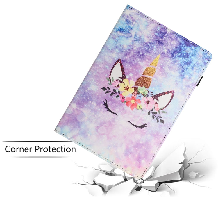 For Amazon Kindle Fire HD 8 2020 2022 Sewing Litchi Texture Smart Leather Tablet Case(Smiling Face) - free shipping - PMC TechLife - Order now!