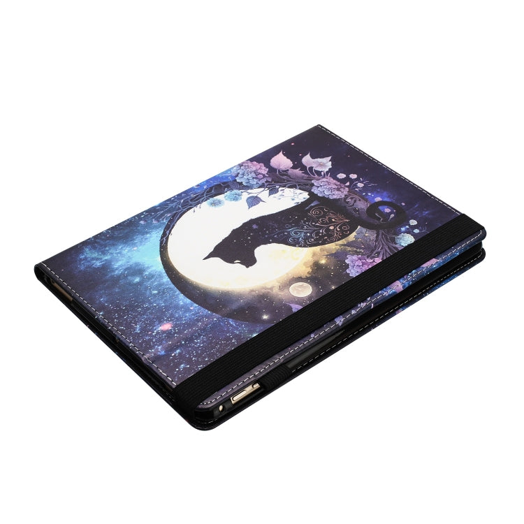 For Amazon Kindle Fire HD 8 2020 2022 Sewing Litchi Texture Smart Leather Tablet Case(Cat) - Amazon by PMC TechLife | Online Shopping South Africa | PMC TechLife | Buy Now Pay Later Mobicred