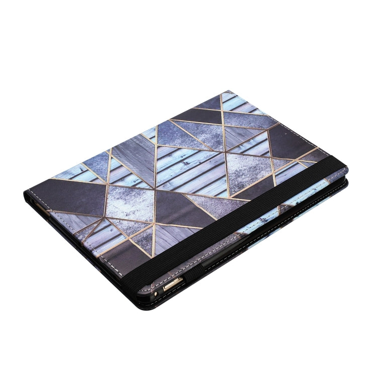 For Amazon Kindle Fire HD 10 2021 Sewing Litchi Texture Smart Leather Tablet Case(Marble) - Amazon by PMC TechLife | Online Shopping South Africa | PMC TechLife | Buy Now Pay Later Mobicred