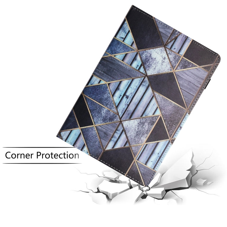 For Amazon Kindle Fire HD 10 2021 Sewing Litchi Texture Smart Leather Tablet Case(Marble) - Amazon by PMC TechLife | Online Shopping South Africa | PMC TechLife | Buy Now Pay Later Mobicred