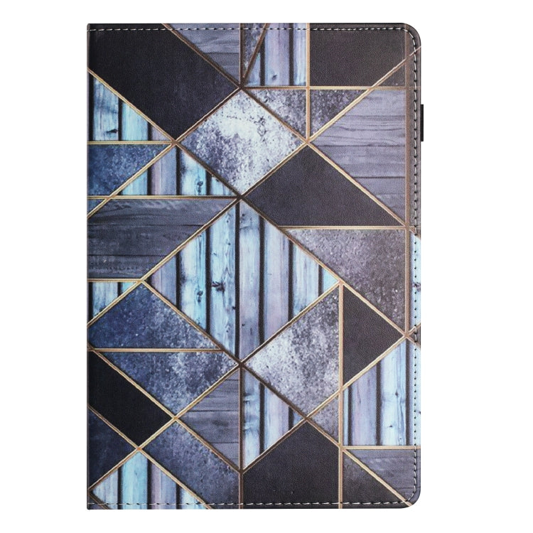 For Lenovo Tab M10 Sewing Litchi Texture Smart Leather Tablet Case(Marble) - Lenovo by PMC TechLife | Online Shopping South Africa | PMC TechLife | Buy Now Pay Later Mobicred
