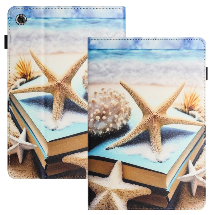 For Lenovo M10 Plus Sewing Litchi Texture Smart Leather Tablet Case(Starfish) - free shipping - PMC TechLife - Order now!