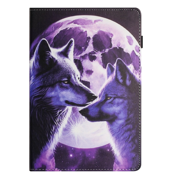 For Lenovo M10 Plus Sewing Litchi Texture Smart Leather Tablet Case(Wolf) - free shipping - PMC TechLife - Order now!