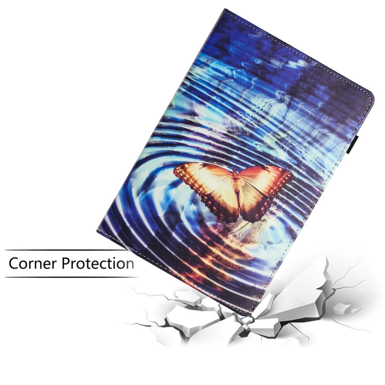 For Lenovo Tab M10 Plus 3rd Gen Sewing Litchi Texture Smart Leather Tablet Case(Butterfly) - Lenovo by PMC TechLife | Online Shopping South Africa | PMC TechLife | Buy Now Pay Later Mobicred