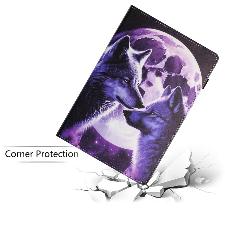 For Lenovo Tab P11 Sewing Litchi Texture Smart Leather Tablet Case(Wolf) - Lenovo by PMC TechLife | Online Shopping South Africa | PMC TechLife | Buy Now Pay Later Mobicred