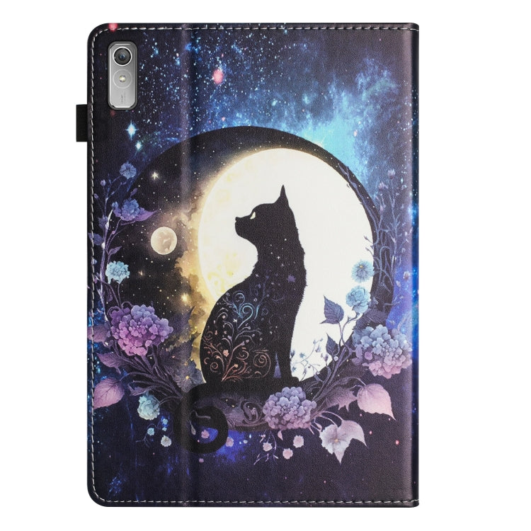 For Lenovo Tab P11 Gen 2 Sewing Litchi Texture Smart Leather Tablet Case(Cat) - Lenovo by PMC TechLife | Online Shopping South Africa | PMC TechLife | Buy Now Pay Later Mobicred