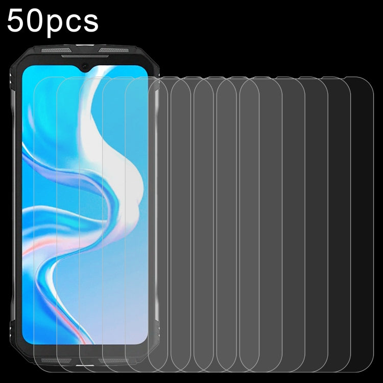 For DOOGEE V31GT 50pcs 0.26mm 9H 2.5D Tempered Glass Film - For Doogee by PMC Jewellery | Online Shopping South Africa | PMC Jewellery | Buy Now Pay Later Mobicred