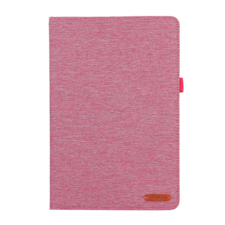 For Honor Pad GT Pro Cloth Texture Horizontal Flip PU + TPU Tablet Case(Rose Red) - Honor by PMC TechLife | Online Shopping South Africa | PMC TechLife | Buy Now Pay Later Mobicred