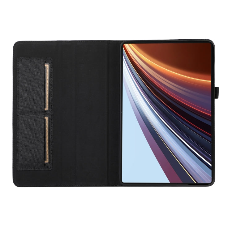 For Honor Pad GT Pro Cloth Texture Horizontal Flip PU + TPU Tablet Case(Rose Red) - Honor by PMC TechLife | Online Shopping South Africa | PMC TechLife | Buy Now Pay Later Mobicred
