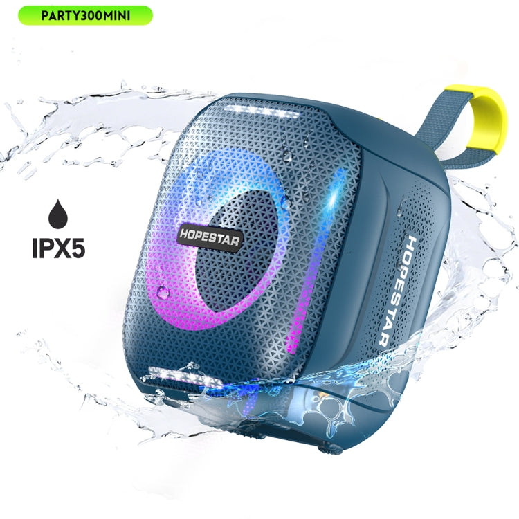 HOPESTAR Party 300mini IPX5 Waterproof Portable Bluetooth Speaker 360 Degree Stereo Outdoor Speaker(Black) - Waterproof Speaker by HOPESTAR | Online Shopping South Africa | PMC Jewellery | Buy Now Pay Later Mobicred