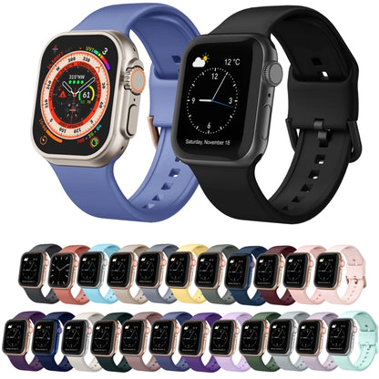 For Apple Watch Ultra 2 49mm Pin Buckle Silicone Watch Band(Baby Purple) - Watch Bands by PMC Jewellery | Online Shopping South Africa | PMC Jewellery