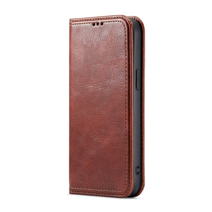 For iPhone 15 Pro Max Fierre Shann Vintage Bark Texture Wallet Leather Phone Case(Brown) - iPhone 15 Pro Max Cases by FIERRE SHANN | Online Shopping South Africa | PMC Jewellery | Buy Now Pay Later Mobicred