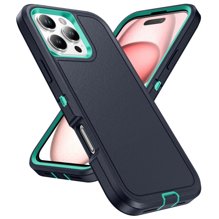For iPhone 16 Plus Life Waterproof Rugged Phone Case(Dark Blue + Light Blue) - iPhone 16 Plus Cases by PMC TechLife | Online Shopping South Africa | PMC TechLife | Buy Now Pay Later Mobicred