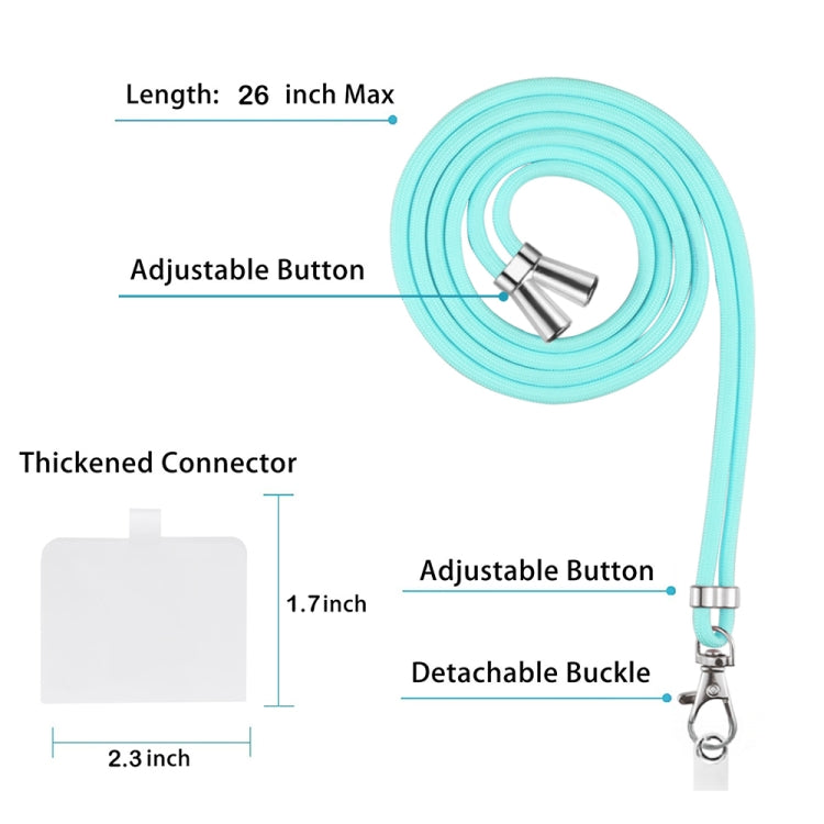 For Honor 90 Lite 5G Electroplating Dual-side IMD Phone Case with Lanyard(Smile) - Honor Cases by PMC TechLife | Online Shopping South Africa | PMC TechLife | Buy Now Pay Later Mobicred