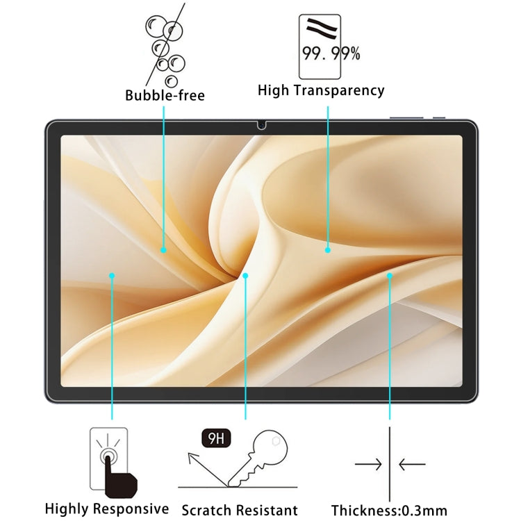 For Ulefone Tab A11 Pro 2pcs 9H 0.3mm Explosion-proof Tempered Glass Film - Others by PMC Jewellery | Online Shopping South Africa | PMC Jewellery | Buy Now Pay Later Mobicred