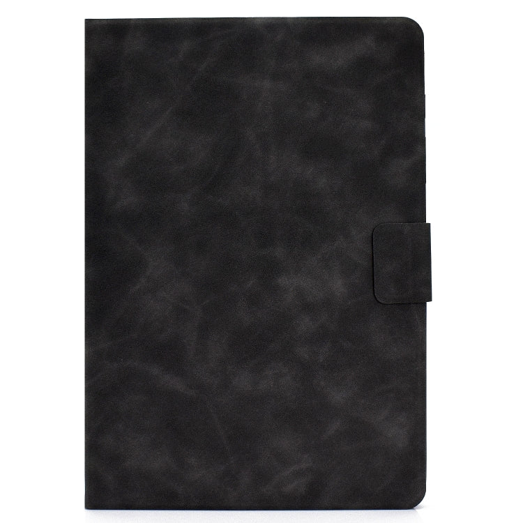 For iPad Air 2022 10.9 Cowhide Texture Leather Smart Tablet Case(Grey) - iPad Air (2022) / (2020) 10.9 Cases by PMC TechLife | Online Shopping South Africa | PMC TechLife