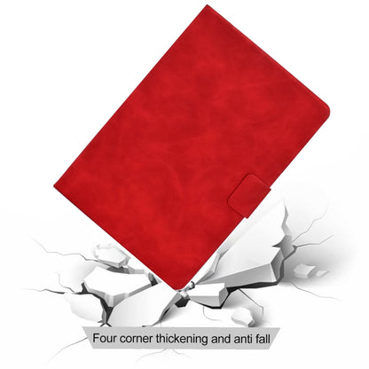 For iPad Pro 11 2024 Cowhide Texture Leather Smart Tablet Case(Red) - iPad Pro 11 2024 Cases by PMC Jewellery | Online Shopping South Africa | PMC Jewellery | Buy Now Pay Later Mobicred