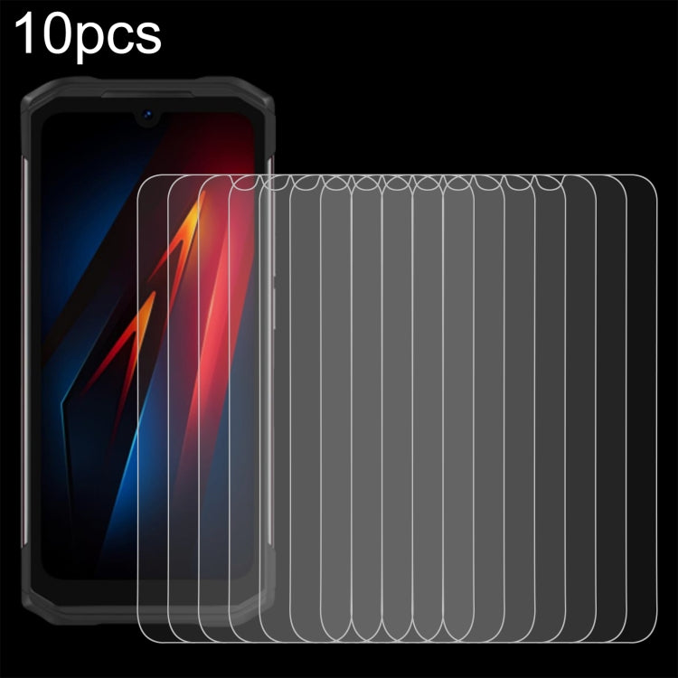 For DOOGEE S Punk 10pcs 0.26mm 9H 2.5D Tempered Glass Film - For Doogee by PMC Jewellery | Online Shopping South Africa | PMC Jewellery | Buy Now Pay Later Mobicred