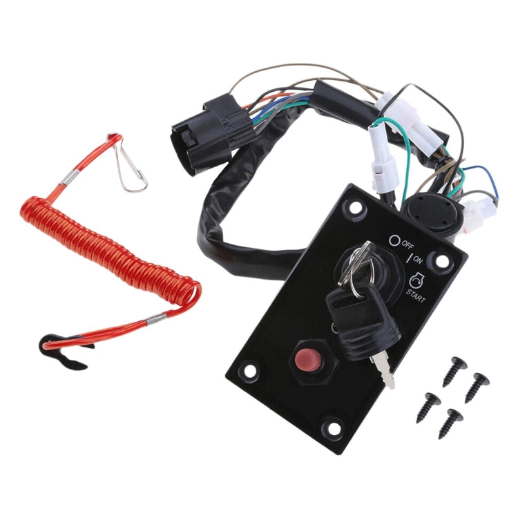 For Suzuki Outboard Key Ignition Switch Single Control Panel Starter Key 37100-96J24 - Marine Accessories & Parts by PMC Jewellery | Online Shopping South Africa | PMC Jewellery | Buy Now Pay Later Mobicred