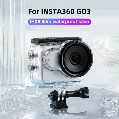 For Insta360 GO 3 Underwater Waterproof Housing Case with Touch Back Cover - Case & Bags by PMC Jewellery | Online Shopping South Africa | PMC Jewellery | Buy Now Pay Later Mobicred
