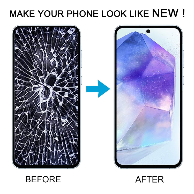 For Samsung Galaxy A55 SM-A556B TFT LCD Screen Digitizer Full Assembly with Frame, Not Supporting Fingerprint Identification - free shipping - PMc TechLife - Order now!