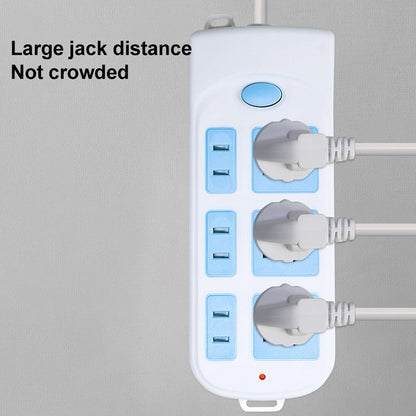 Anti-electric Shock Desk Power Strip Socket 8-position 3m, CN Plug - Extension Socket by PMC Jewellery | Online Shopping South Africa | PMC Jewellery