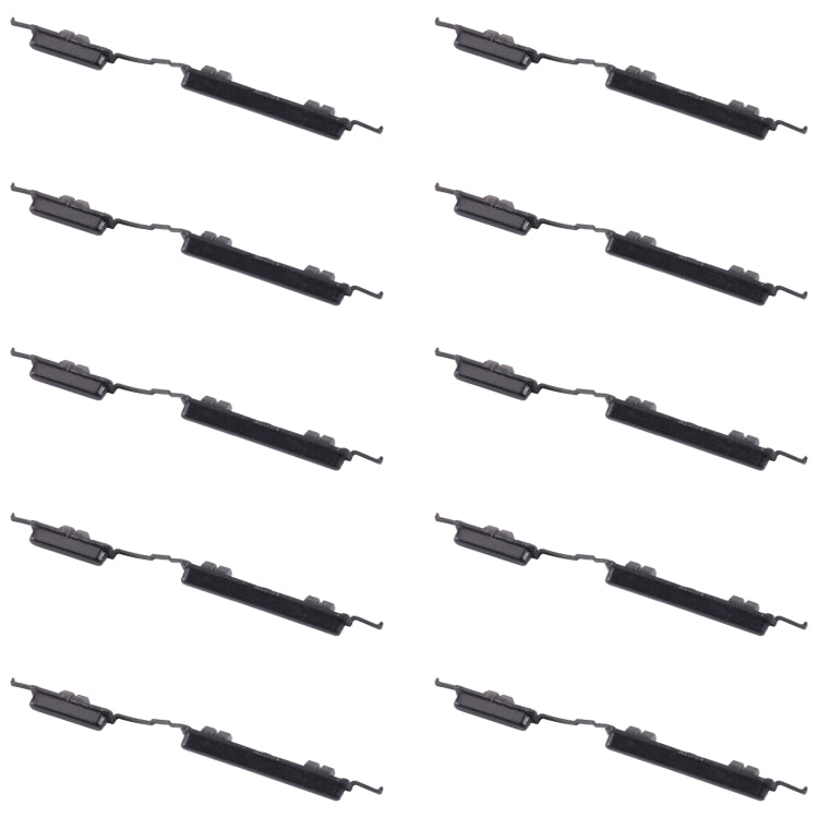 For Samsung Galaxy A01 Core SM-A013 10pcs Power Button + Volume Control Button(Black) - free shipping - PMc TechLife - Order now!