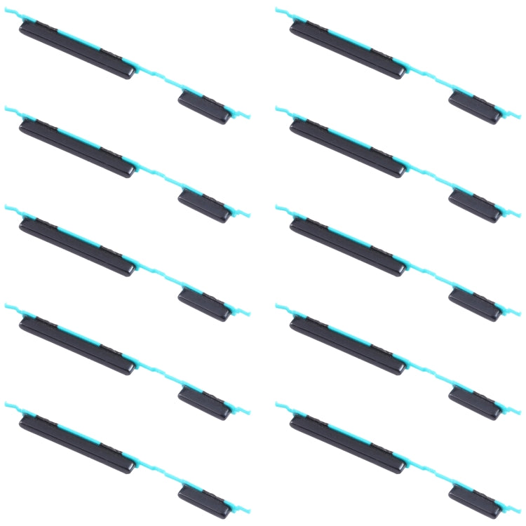 For Samsung Galaxy M30s SM-M307 10pcs Power Button + Volume Control Button(Black) - free shipping - PMc TechLife - Order now!