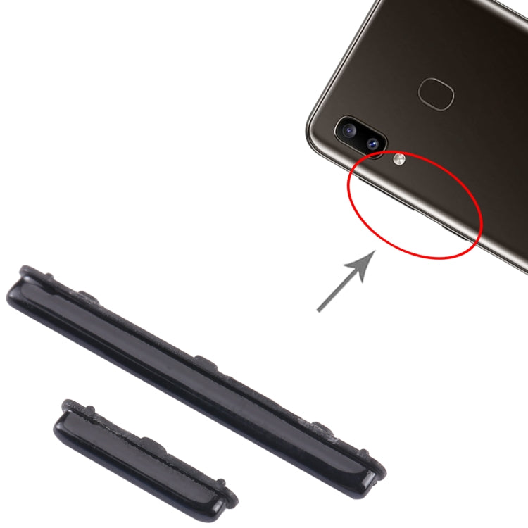 For Samsung Galaxy A71 SM-A715 10pcs Power Button + Volume Control Button(Black) - free shipping - PMc TechLife - Order now!