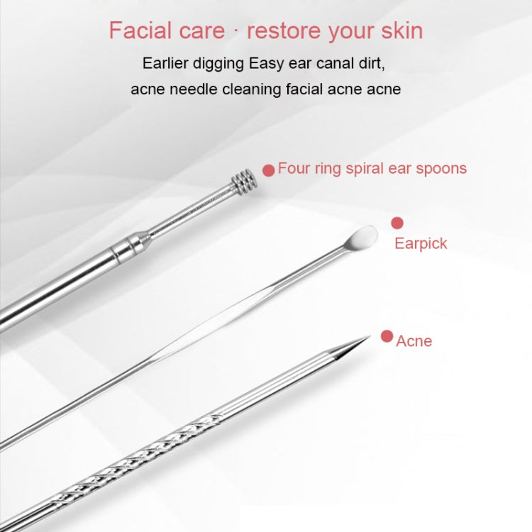 16pcs / Set Household Stainless Steel Nail Clipper Nail Clipper Ear Spoon Set - Nail Clipper by PMC Jewellery | Online Shopping South Africa | PMC Jewellery | Buy Now Pay Later Mobicred