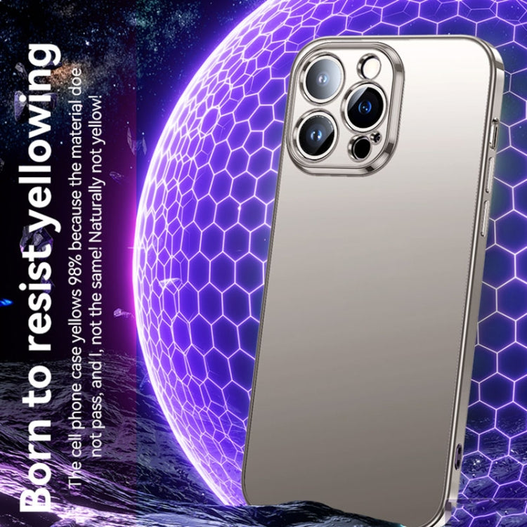 For iPhone 15 Pro Max SULADA Electroplating Frosted TPU Phone Case(Dark Purple) - iPhone 15 Pro Max Cases by SULADA | Online Shopping South Africa | PMC Jewellery | Buy Now Pay Later Mobicred