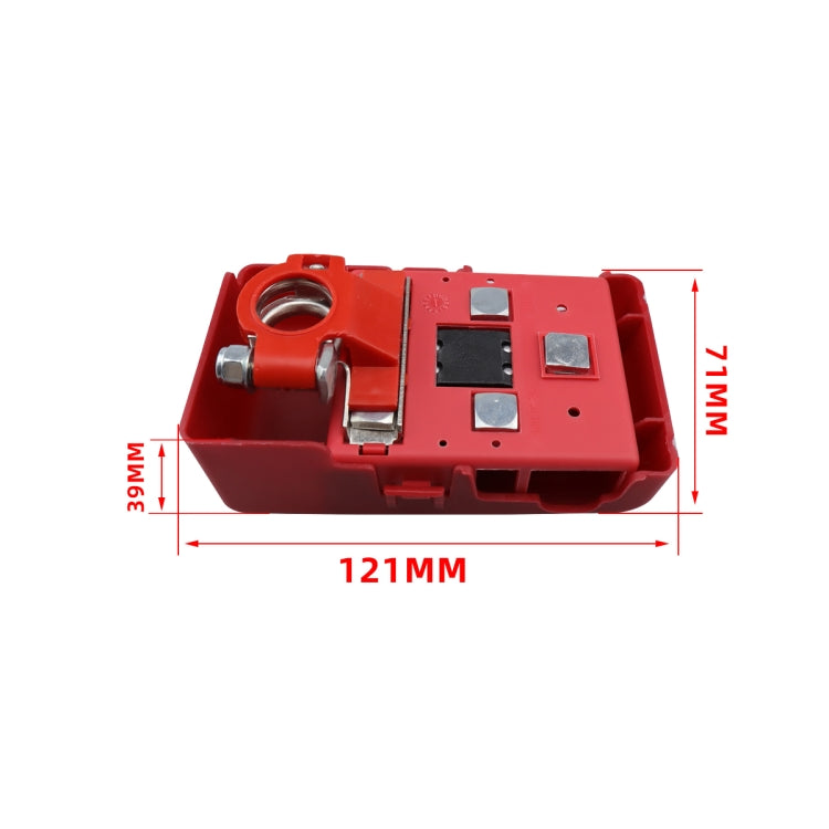 CP-4194 Car 32V 400A Positive Battery Terminal Quick Release Fused Battery Distribution with Cover(Red) - Fuse by PMC Jewellery | Online Shopping South Africa | PMC Jewellery | Buy Now Pay Later Mobicred