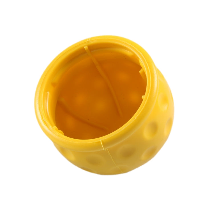 Universal 50mm Automatic Tow Bar Ball Cap Trailer Soft Rubber Protective Cap(Yellow) - Air Conditioning System by PMC Jewellery | Online Shopping South Africa | PMC Jewellery