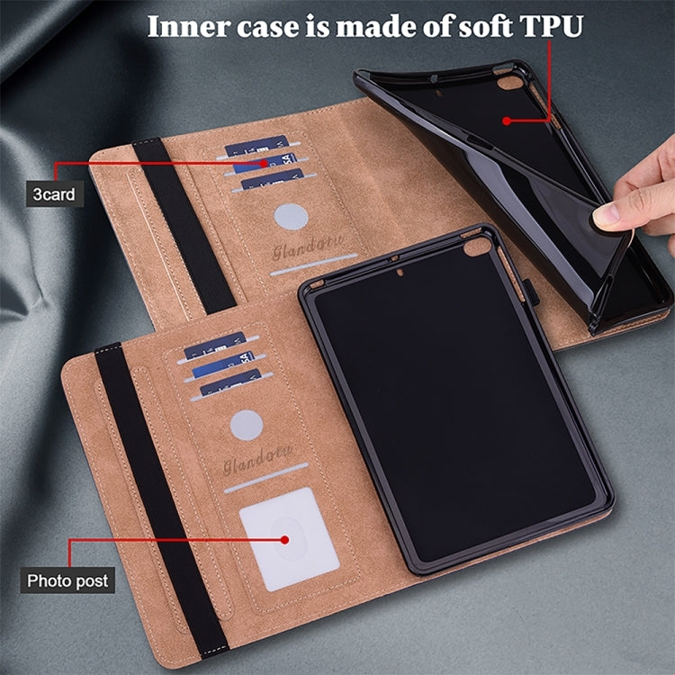 For Samsung Galaxy Tab S7 / S8 / S9 Crystal Texture Painted Leather Tablet Case(Dont Touch My Phone) - Galaxy Tab S9 Cases by PMC Jewellery | Online Shopping South Africa | PMC Jewellery | Buy Now Pay Later Mobicred