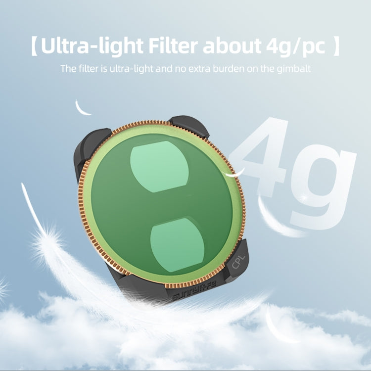 For DJI Air 3 Sunnylife Camera Lens Filter, Filter:ND4/PL - Mavic Lens Filter by Sunnylife | Online Shopping South Africa | PMC Jewellery | Buy Now Pay Later Mobicred